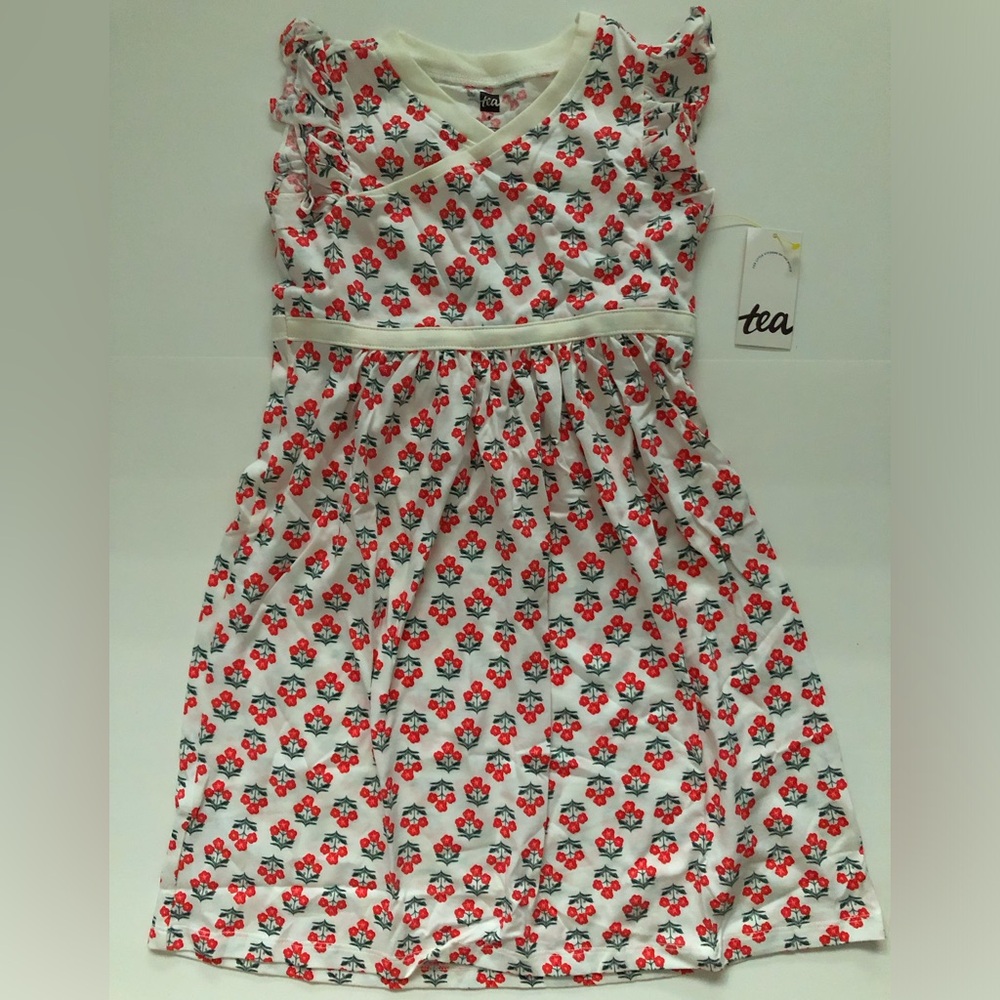 NWT Tea Collection Wrap Neck Dress